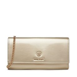 Torebka Nine West. Żółte torebki wieczorowe damskie Nine West, bez wzorów, bez dodatków. Za 119.99 zł.