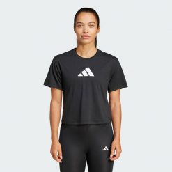 Koszulka Train Essentials Big Logo Performance Training. Czarne bluzki damskie Adidas, s, bez wzorów, z materiału, bez kołnierzyka, bez ramiączek. Za 119.00 zł.
