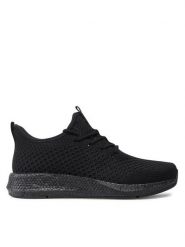 Sprandi Sneakersy WP07-GVA-1 1 Czarny. Czarne obuwie sportowe damskie Sprandi, z materiału, bez zapięcia. Za 199.99 zł.