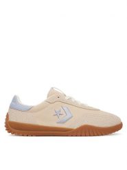 Converse Sneakersy Iconis A18831C Beżowy. Brązowe obuwie sportowe damskie Converse, ze skóry, bez zapięcia. Za 399.99 zł.