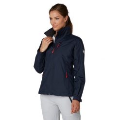 Kurtka żeglarska damska Helly Hansen Crew Hooded Midlayer. Niebieskie kurtki damskie Helly Hansen, xl, bez wzorów, z syntetyku, bez kaptura. Za 959.00 zł.