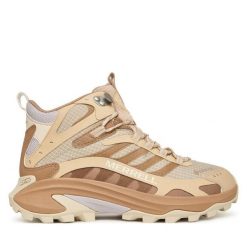 Trekkingi Merrell. Brązowe obuwie trekkingowe damskie Merrell, z gore-texu, bez zapięcia. Za 849.99 zł.
