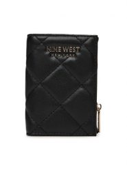 Nine West Portfel CEO-NW-W1-006-SS26 Czarny. Czarne portfele damskie Nine West, bez wzorów, z materiału. Za 59.99 zł.