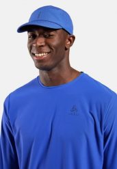 Czapka UNI ODLO Cap PERFORMANCE PRO. Niebieskie czapki damskie ODLO, bez wzorów, z elastanu. Za 169.99 zł.