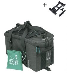 BASIL Discovery 365D MIK torba na bagażnik 9L czarna. Czarne torby sportowe BASIL, bez wzorów, z materiału. Za 364.49 zł.