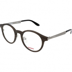 Oprawki "5022SMV" w kolorze brązowo-szarym. Brązowe okulary przeciwsłoneczne damskie Carrera, Ferragamo. W wyprzedaży za 119.95 zł.