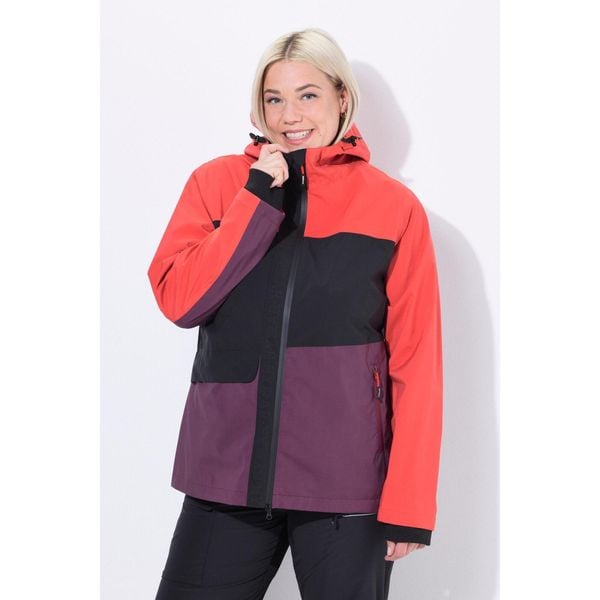 Damskie Kurtka przeciwdeszczowa HYPRAR wodoodporna dwukierunkowy zamek. Czerwone kurtki damskie Ulla Popken, plus size, bez wzorów, z elastanu, bez kaptura. W wyprzedaży za 559.99 zł.