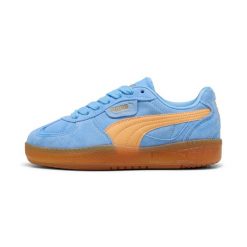 Buty damskie trampki sportowe PALERMO MODA. Niebieskie trampki damskie Puma, bez wzorów, z dresówki, bez zapięcia. Za 199.00 zł.