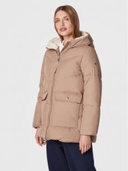 Tommy Hilfiger Kurtka zimowa Chevron Sorona WW0WW36211 Beżowy Relaxed Fit. Brązowe kurtki damskie Tommy Hilfiger, na zimę, xl, bez wzorów, z syntetyku, bez kaptura. Za 1,699.00 zł.