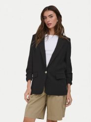 ONLY Marynarka Lita 15370275 Czarny Regular Fit. Czarne marynarki i żakiety damskie Only, bez wzorów, z wiskozy. Za 229.99 zł.