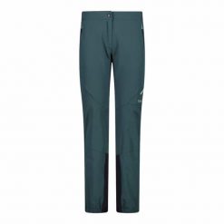 Spodnie softshell damskie CMP Fonda Pant. Zielone spodnie sportowe damskie CMP, na zimę, bez wzorów, z softshellu, narciarskie. Za 384.99 zł.