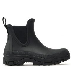 Kalosze Tretorn. Czarne kalosze damskie Tretorn, bez wzorów. Za 259.99 zł.