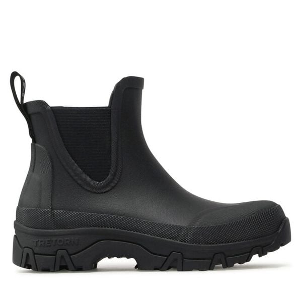 Kalosze Tretorn. Czarne kalosze damskie Tretorn, bez wzorów. Za 259.99 zł.