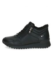 Caprice Skórzane sneakersy w kolorze czarnym rozmiar: 42. Czarne obuwie sportowe damskie Caprice, bez zapięcia. Za 311.85 zł.