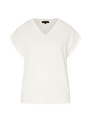 More & More Bezrękawnik w kolorze kremowym rozmiar: 44. Brązowe swetry klasyczne damskie More & More, bez kołnierzyka. Za 87.19 zł.