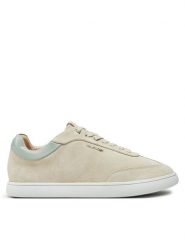 Calvin Klein Sneakersy Cupsole Lace Up - Sue HW0HW02436 Beżowy. Brązowe obuwie sportowe damskie Calvin Klein, ze skóry, bez zapięcia. W wyprzedaży za 309.99 zł.