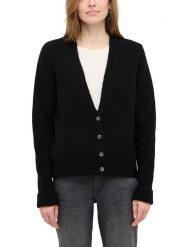 Mustang Kardigan w kolorze czarnym rozmiar: XL. Czarne kardigany damskie Mustang, xl, bez wzorów, ze splotem. Za 201.08 zł.