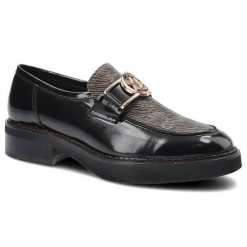 Czarne Półbuty Karino Damskie Eleganckie Obuwie. Czarne półbuty damskie Karino, na jesień, bez wzorów, ze skóry, bez obcasa, na obcasie, bez zapięcia. Za 349.00 zł.