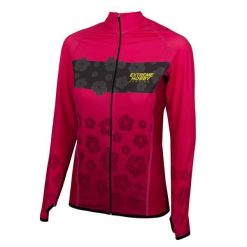Bluza damska do biegania rozpinana EXTREME HOBBY FLOWERS. Czerwone bluzy damskie EXTREME HOBBY, na jesień, xl, bez wzorów, z elastanu, bez kaptura. Za 219.00 zł.