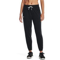 Spodnie Under Armour Rival Terry, Kobiety. Białe spodnie dresowe damskie Under Armour, s, bez wzorów, z dresówki. Za 338.00 zł.