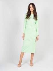 Patrizia Pepe Sukienka | 8A1177/J082 | Kobieta | Zielony. Zielone sukienki damskie Patrizia Pepe, bez wzorów, z elastanu, eleganckie, bez ramiączek. W wyprzedaży za 569.00 zł.