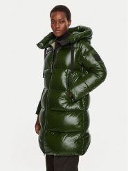 Save The Duck Płaszcz zimowy D45510W LUCK19 Zielony Regular Fit. Zielone kurtki damskie Save the duck, na zimę, bez wzorów, z syntetyku, bez kaptura. Za 1,219.00 zł.