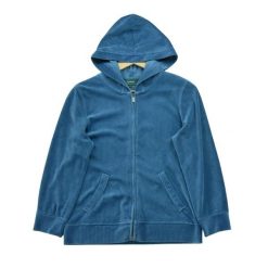 Second life - Bluza z kapturem z pełnym zamkiem dla kobiet - Jak nowy. Niebieskie bluzy damskie Ralph Lauren, bez wzorów, z kapturem. Za 105.71 zł.