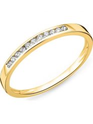 Revoni Złoty pierścionek z diamentem rozmiar: 50. Żółte pierścionki damskie Revoni, z diamentem, złote. Za 1,522.99 zł.