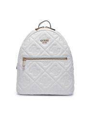Guess Plecak HWQM93 18320 Biały. Białe plecaki Guess, z aplikacjami, ze skóry. Za 1,009.00 zł.