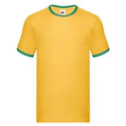 Bawełniana Koszulka Unisex Dla Dorosłych. Brązowe bluzki damskie Fruit of the Loom, xl, bez wzorów, z bawełny, bez kołnierzyka, bez ramiączek. Za 48.99 zł.