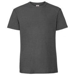 Koszulka Unisex Dla Dorosłych Iconic 195. Zielone bluzki damskie Fruit of the Loom, bez wzorów, sportowe, bez kołnierzyka, bez ramiączek. Za 41.99 zł.