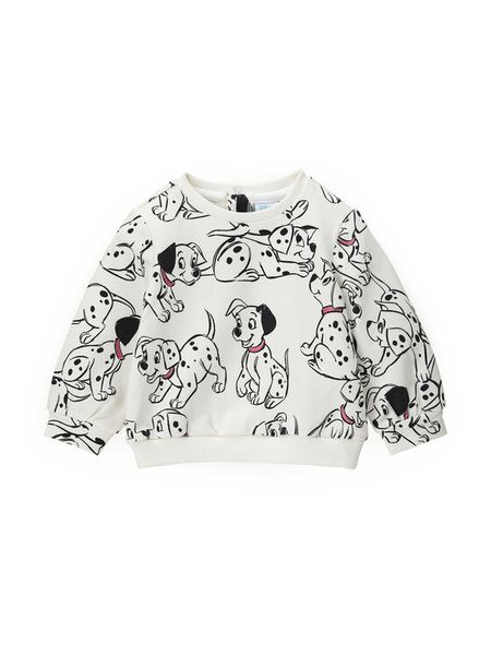 Original Marines Bluza DISNEY DCAV1543NF Écru Regular Fit. Bluzy dziewczęce Original Marines, bez wzorów, z bawełny, bez ramiączek, bez kaptura. Za 119.99 zł.