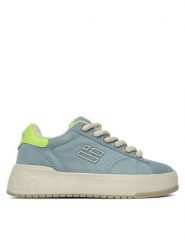 D.Franklin Sneakersy DFSH402001 Niebieski. Niebieskie obuwie sportowe damskie D.Franklin, ze skóry, bez zapięcia. Za 289.99 zł.