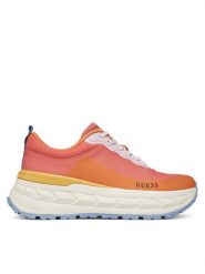 Guess Sneakersy 177201 Różowy. Czerwone obuwie sportowe damskie Guess, z materiału, bez zapięcia. Za 449.99 zł.