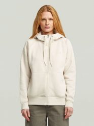 G-Star Bluza w kolorze kremowym rozmiar: M. Brązowe bluzy damskie G-Star, m, bez wzorów, z bawełny, bez kaptura. Za 202.03 zł.