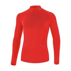 Koszulka kompresyjna z długim rękawem i wysokim dekoltem Erima Athletic. Czerwone koszulki damskie Erima, xl, bez wzorów, bez kołnierzyka, bez ramiączek. Za 182.50 zł.