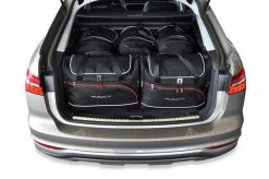 Torby Do Bagażnika Audi A6 Avant 2018+ 5Szt Kjust. Czarne torby podróżne KJUST, bez wzorów, z kauczuku. Za 1,540.00 zł.