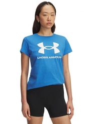Under Armour Koszulka sportowa w kolorze niebieskim rozmiar: XXL. Niebieskie koszulki sportowe damskie Under Armour, xxl, bez wzorów, z materiału, bez ramiączek, outdoorowe. Za 61.60 zł.