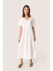 Soaked in Luxury Sukienka w kolorze białym rozmiar: S. Białe sukienki damskie Soaked in Luxury, bez wzorów, z bawełny, bez ramiączek. Za 173.99 zł.