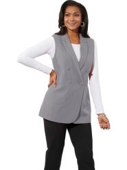 WITT WEIDEN Kamizelka w kolorze szarym rozmiar: 44. Szare kamizelki damskie WITT WEIDEN, bez wzorów, bez kaptura. Za 43.99 zł.