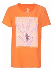 LIEBLINGSSTÜCK Koszulka "Daliah" w kolorze pomarańczowym rozmiar: 3XL. Pomarańczowe bluzki damskie LIEBLINGSSTÜCK, xl, bez wzorów, z bawełny, bez kołnierzyka, bez ramiączek. Za 105.38 zł.