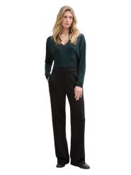 Tom Tailor Koszulka w kolorze ciemnozielonym rozmiar: XXL. Zielone bluzki damskie Tom Tailor, xxl, bez wzorów, z lyocellu, bez kołnierzyka, bez ramiączek. Za 65.85 zł.