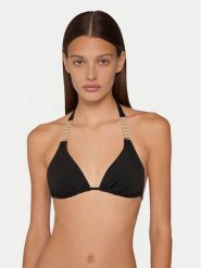 Guess Góra od bikini E6GJ41 KG272 Czarny. Czarne bikini Guess, z aplikacjami, z syntetyku. Za 328.99 zł.