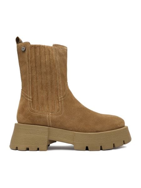 G-Star Raw Botki CEO-WI16-525-01 Beżowy. Brązowe botki damskie G-Star Raw, ze skóry, retro, bez obcasa, na płaskiej podeszwie, bez zapięcia. Za 303.99 zł.