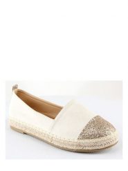 Foreverfolie Espadryle w kolorze beżowym rozmiar: 39. Brązowe espadryle damskie Foreverfolie, bez wzorów, bez obcasa. Za 87.81 zł.
