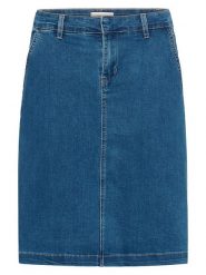 Cream Spódnica dżinsowa w kolorze niebieskim rozmiar: 34. Niebieskie spódnice damskie Cream, na co dzień, bez wzorów, midi. Za 130.99 zł.