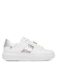 Rieker Revolution Lifestyle Sneakersy W1202-83 Biały. Białe obuwie sportowe damskie Rieker Revolution Lifestyle, ze skóry, bez zapięcia. Za 379.99 zł.