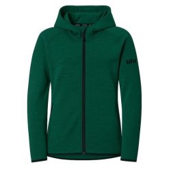 Damska kurtka z kapturem Uhlsport. Czarne kurtki damskie Uhlsport, bez wzorów, z kapturem. Za 337.50 zł.