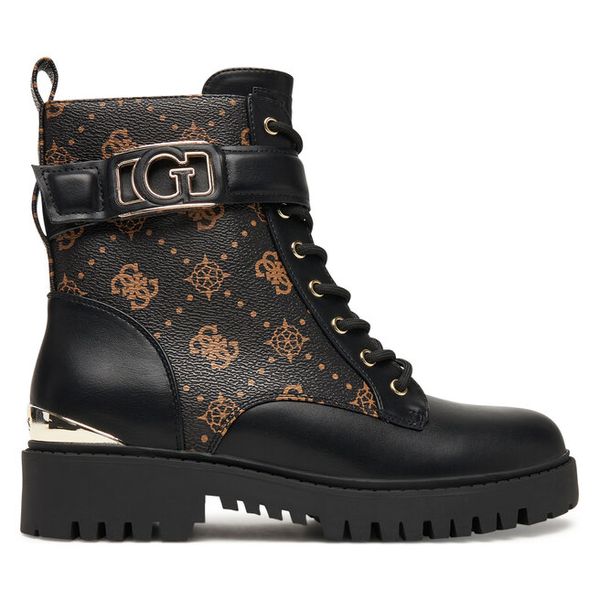 Trapery Guess. Czarne trapery damskie Guess, bez zapięcia. Za 429.99 zł.