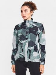 Craft Kurtka kolarska w kolorze turkusowo-antracytowym rozmiar: L. Czarne kurtki sportowe damskie Craft, l, bez wzorów, bez kaptura. Za 228.92 zł.